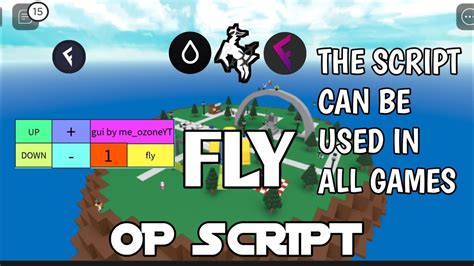 In order to use it, you need to do the following:. . Roblox fly script
